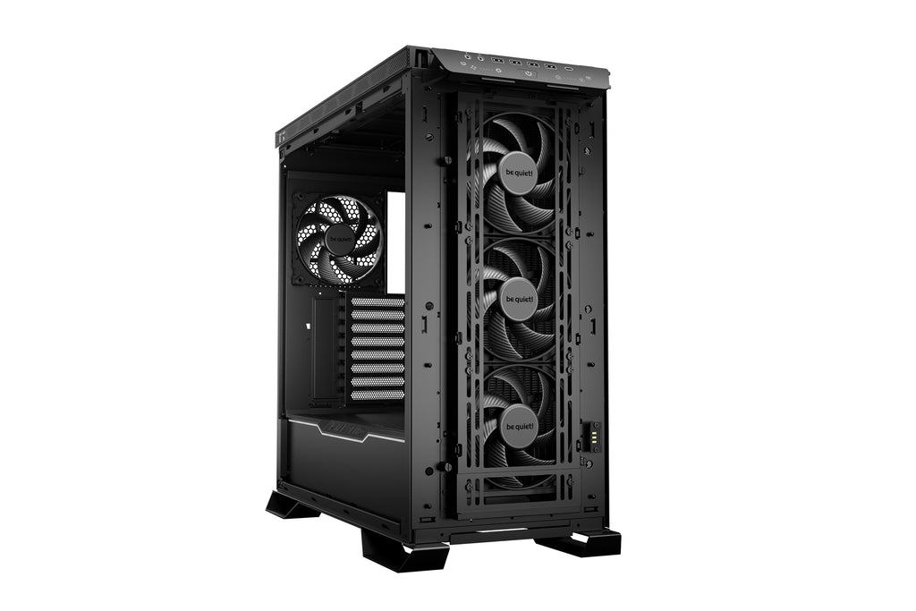 be quiet! Dark Base Pro 901 | Boîtier PC ARGB vitré, Mini ITX / Micro ATX / ATX / E-ATX / XL-ATX, 3 ventilateurs Silent Wings 4 PWM 140 mm fournis
