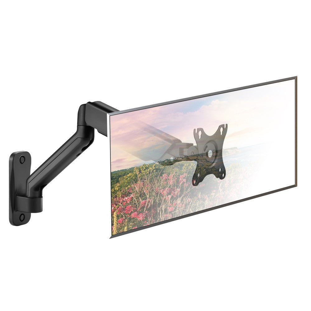Techly ICA-LCD G112E support d'écran plat pour bureau 81,3 cm (32") Mur Noir - vue 2