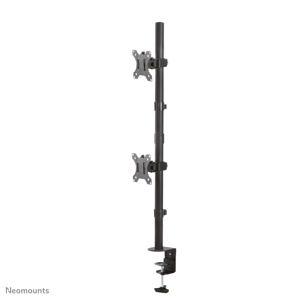 Neomounts FPMA-D550DVBLACK Support Double Écran 10-32 pouces, Installation Verticale