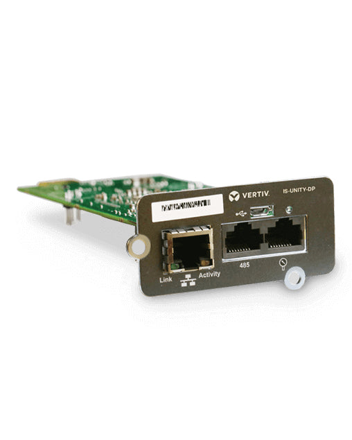 Vertiv Liebert IS-UNITY-SNMP carte réseau Interne Ethernet 100 Mbit/s