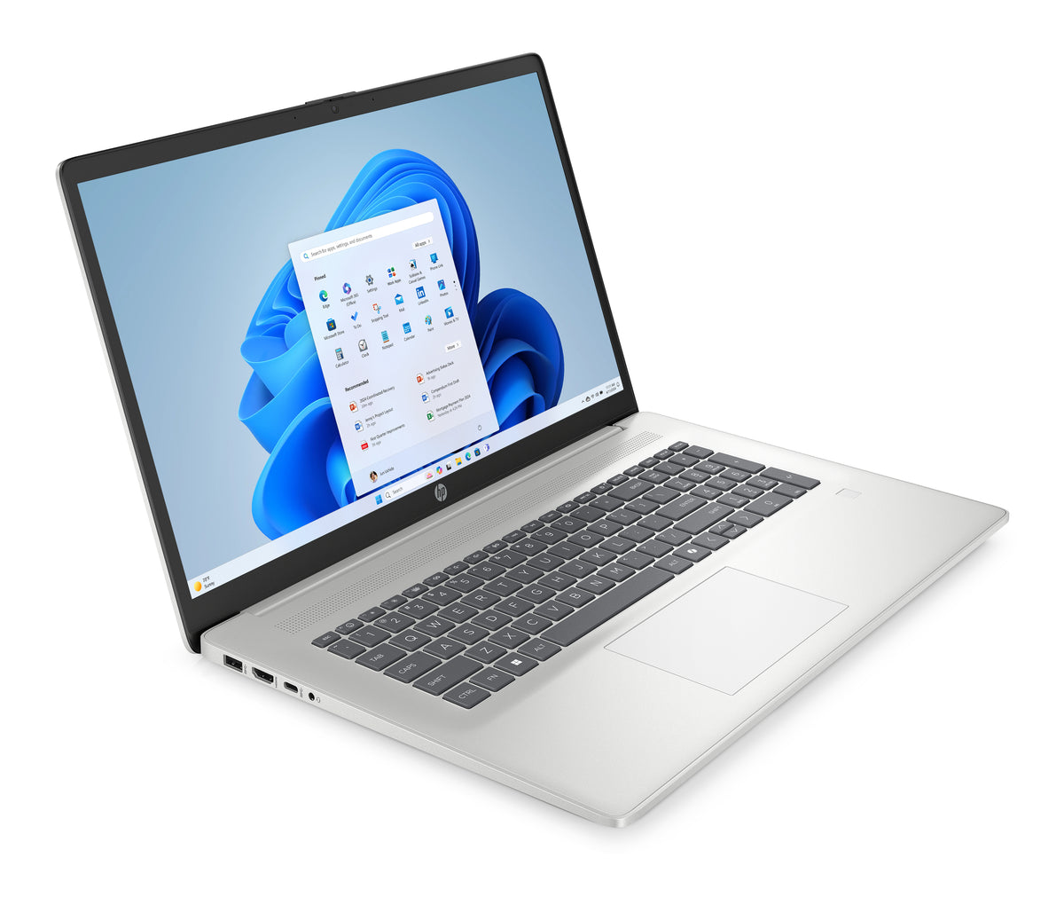 HP Laptop 17-cp2558ng 17.3" Full HD, AMD Ryzen 7520U, 16GB RAM, 512GB SSD, AMD Radeon Graphics, Windows 11 Home