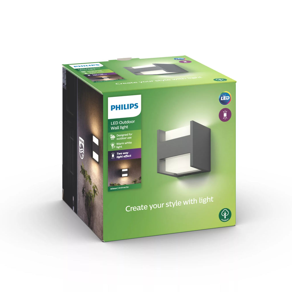 Philips myGarden Arbour Væglampe 4.5W Varmt hvidt lys - vue 4