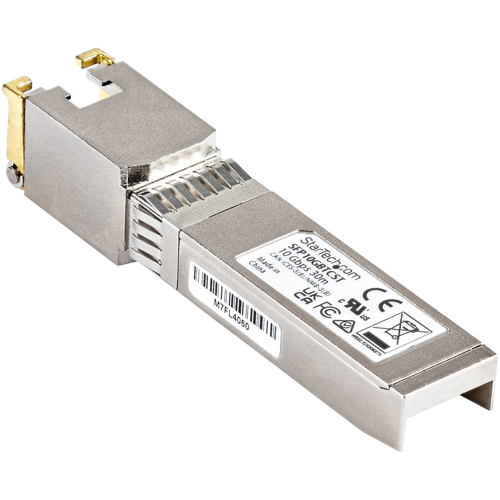 StarTech.com Module SFP+ RJ45 Compatible 10GBASE-T 10Gbps Cuivre 30m