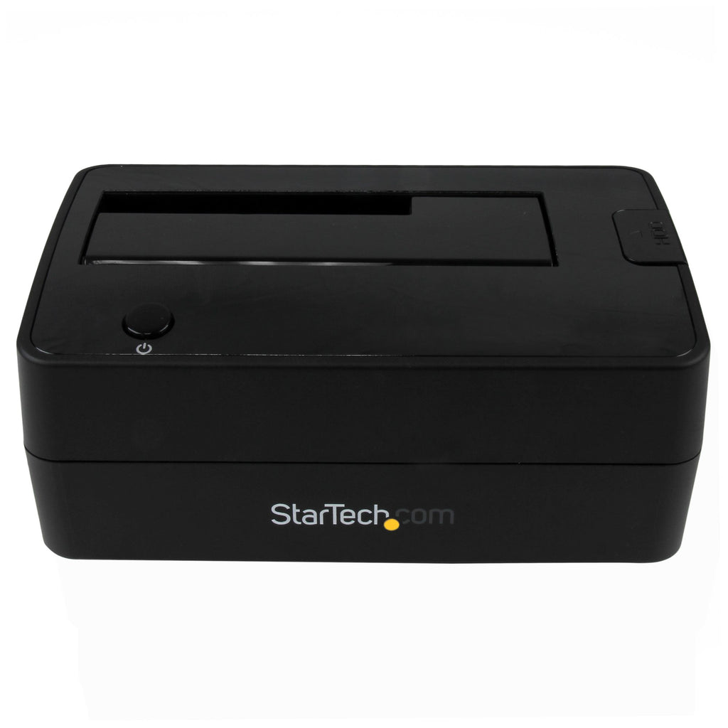 StarTech.com Station d'Accueil pour Disque Dur USB 3.1 à SATA à Baie Unique, Dock pour Disque Dur USB 3.1 (10 Gbps), Station d'Accueil pour HDD/SSD Externe 2.5/3.5" SATA III, Chargement par le Haut - vue 2