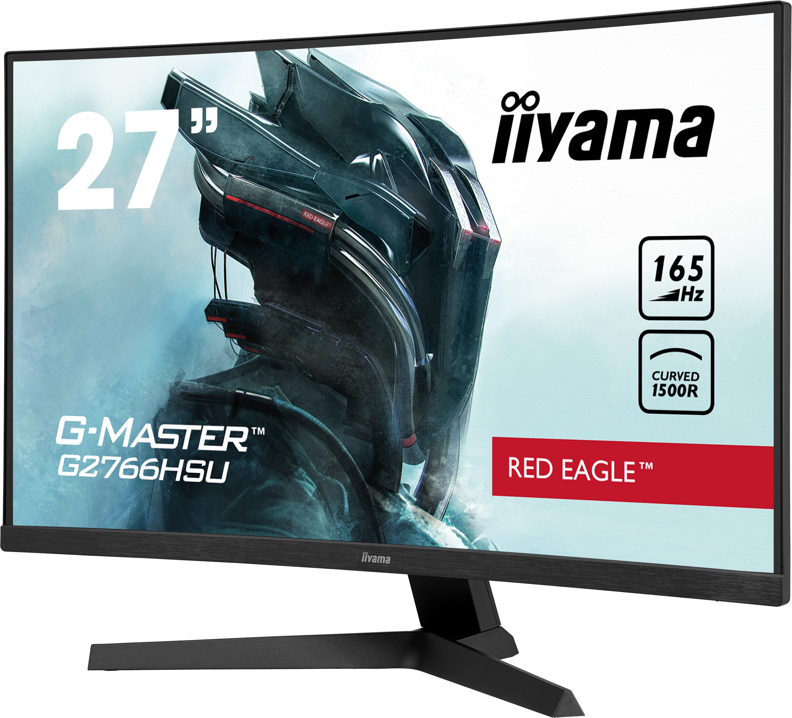 iiyama G-MASTER G2766HSU-B1 écran plat de PC 68,6 cm (27") 1920 x 1080 pixels Full HD LED Noir