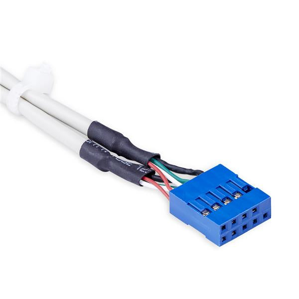 StarTech.com Équerre USB 4 ports, Adaptateur de Slot USB 2.0 A Femelle