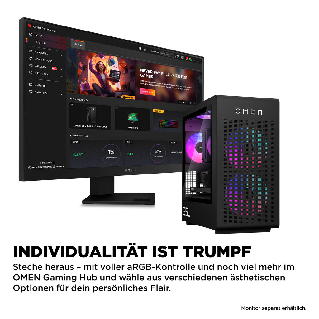 OMEN Desktop Gaming PC GT16-1174ng