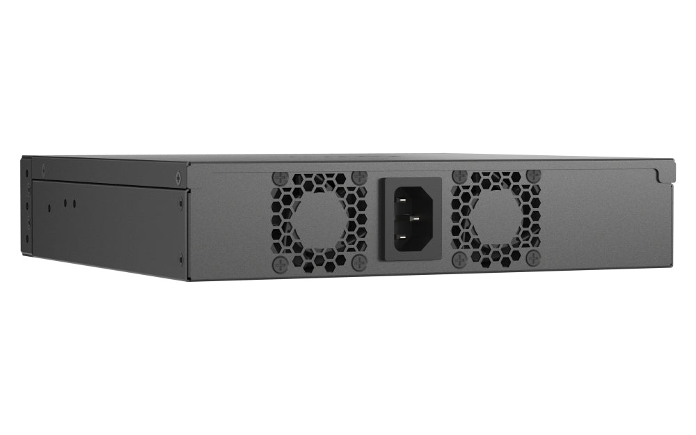 QNAP QSW-3216R-8S8T Commutateur Réseau Non-géré L2 10G Ethernet, 8 ports SFP+ et 8 ports RJ45, Noir