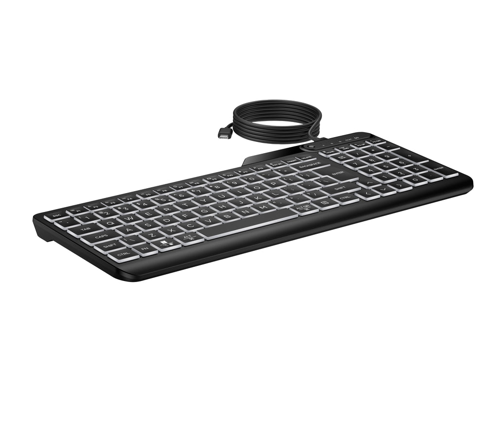 HP Clavier filaire rétroéclairé multi-appareil 405