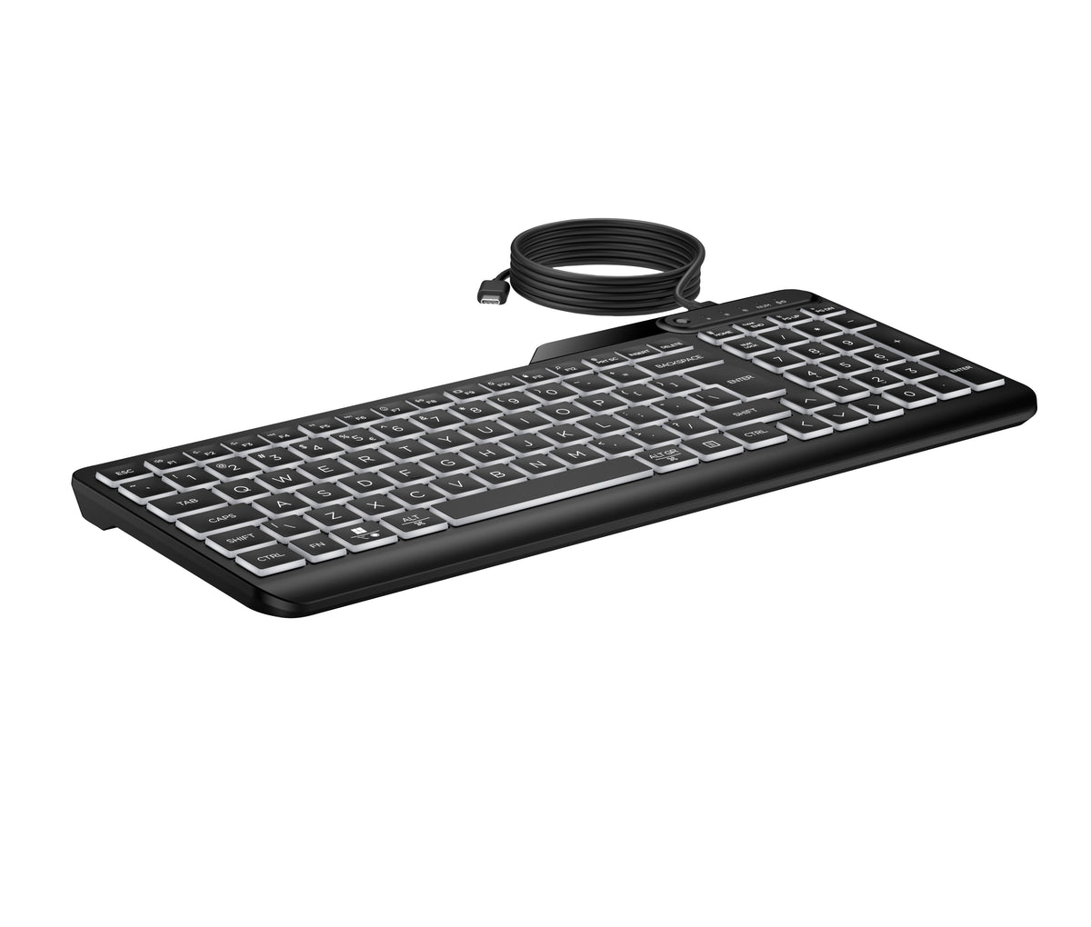HP Clavier filaire rétroéclairé multi-appareil 405