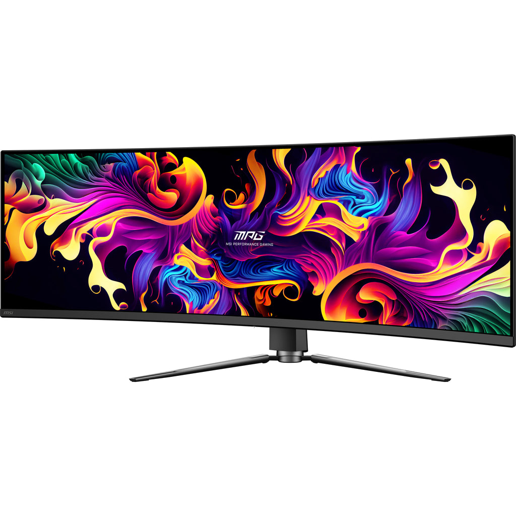 MSI MPG 491CQPXDE QD-OLED écran plat de PC 124,5 cm (49") 5120 x 1440 pixels Dual QHD Noir