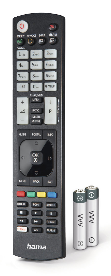 Hama 00221061 télécommande IR Wireless TV Appuyez sur les boutons