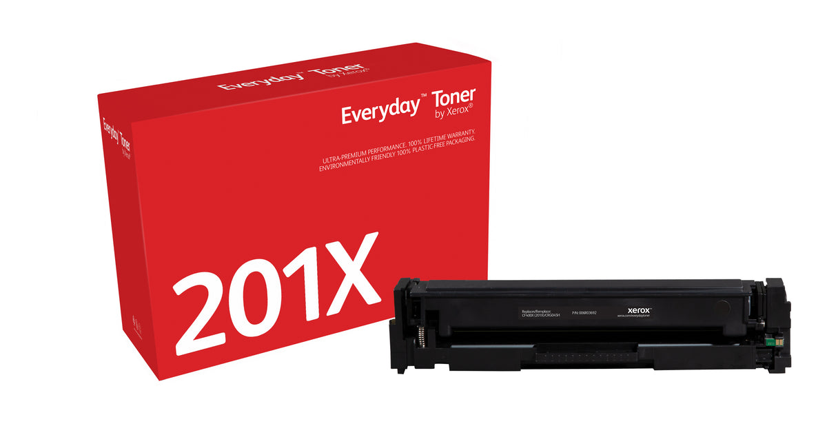 Toner Everyday™ Noir de Xerox compatible avec HP 201X (CF400X), Grande capacité