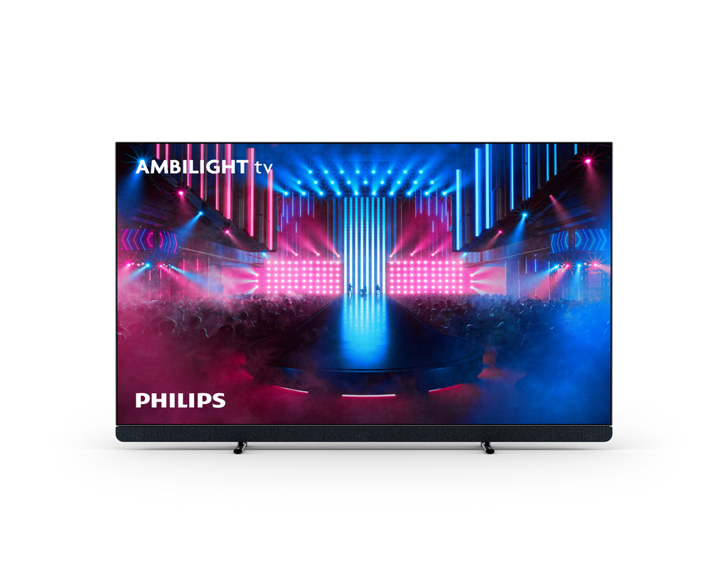 Philips 77OLED909/12 4K UHD TV, AL3, OLED, 120/100Hz, Google TV, P5 AI, HDR 10+ Adaptive, Dolby Vision + Dolby Atmos 195,6 cm (77") 4K Ultra HD Smart TV Wifi Noir 3000 cd/m²