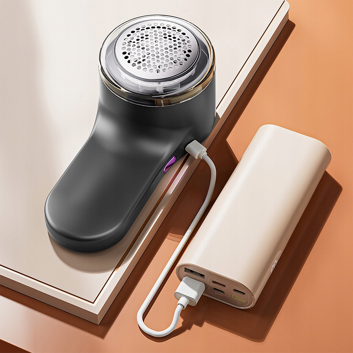 Raseuse pour vêtements et pulls, électrique, à batterie, sur secteur, USB-C, X2