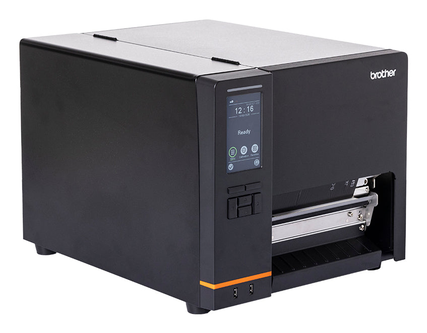 Brother TJ6421TN imprimante pour étiquettes Thermique direct/Transfert thermique Couleur 203 x 300 DPI 304,8 mm/sec Avec fil Ethernet/LAN Wifi Bluetooth - vue 2