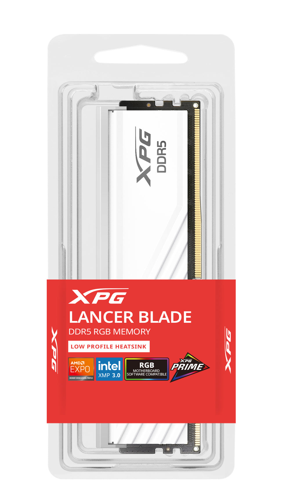 XPG LANCER BLADE RGB module de mémoire 16 Go 1 x 16 Go DDR5 6000 MT/s 288-pin DIMM