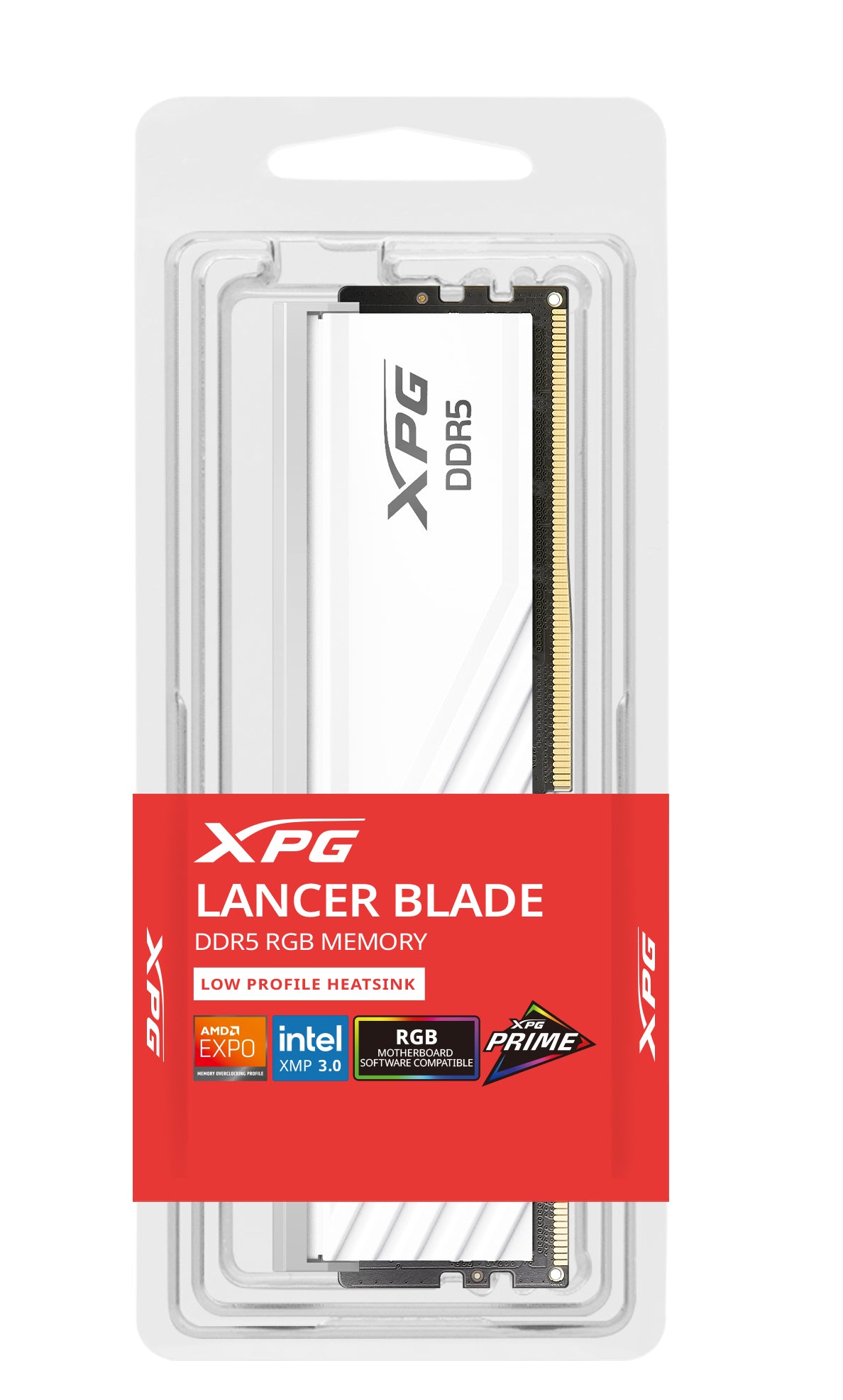XPG LANCER BLADE RGB module de mémoire 16 Go 1 x 16 Go DDR5 6000 MT/s 288-pin DIMM