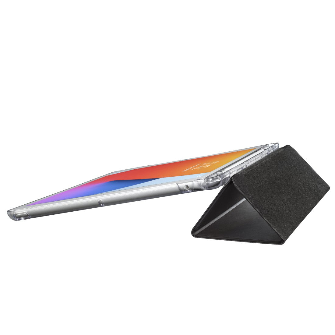 Hama Fold Clear 25,9 cm (10.2") Folio porte carte Noir, Transparent