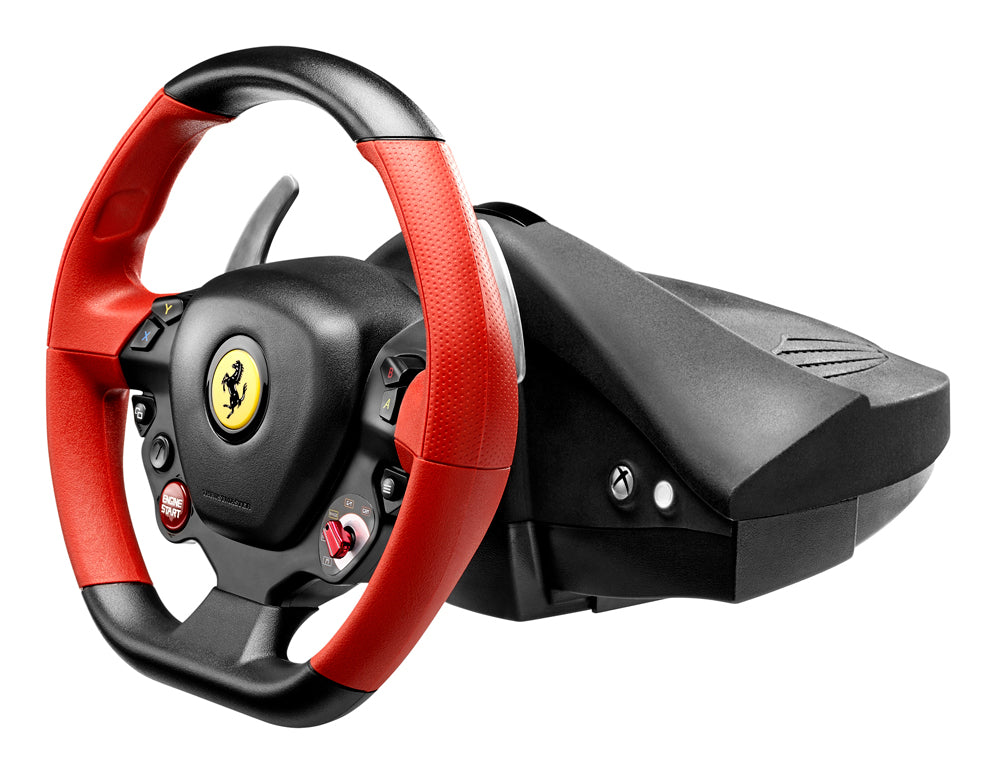 Thrustmaster Ferrari 458 Spider Noir, Rouge USB Volant + pédales Xbox One
