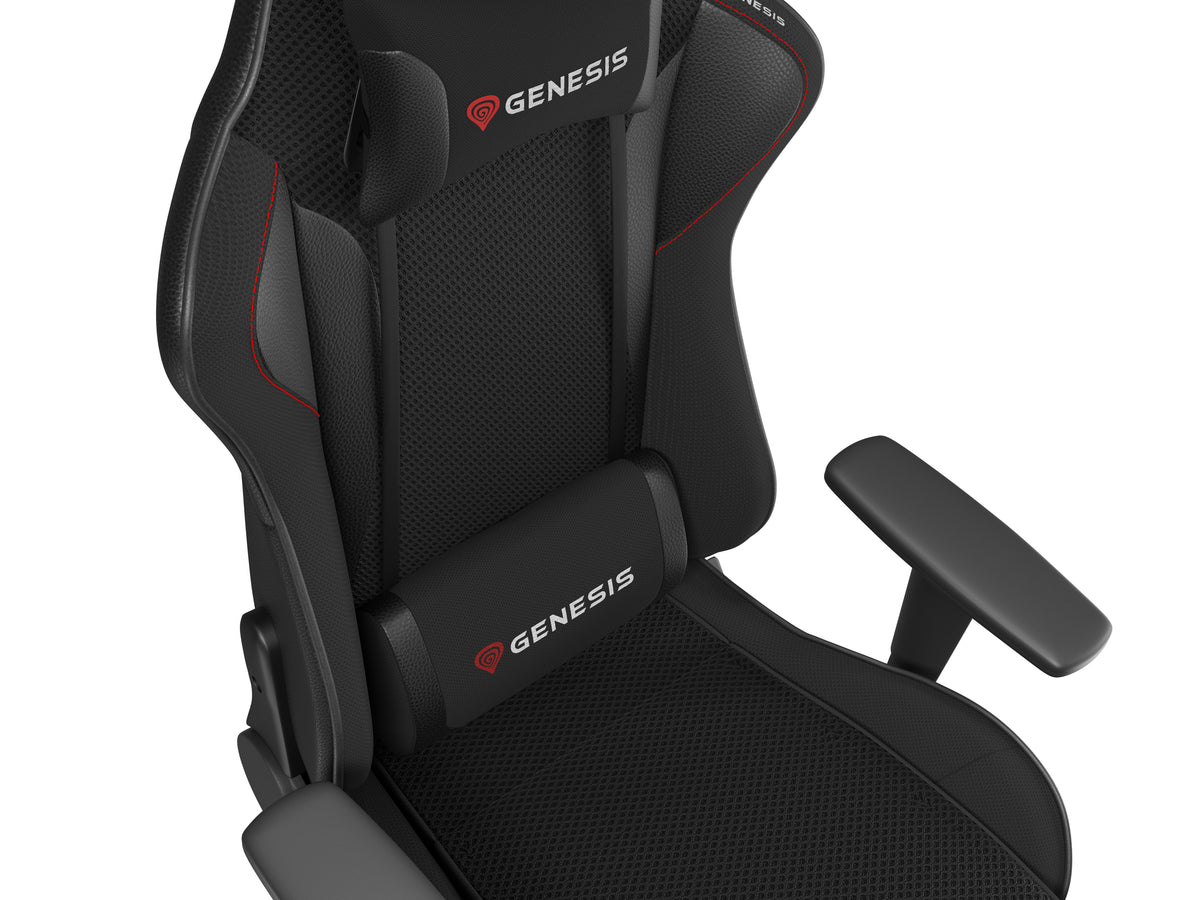 GENESIS Nitro 440 G2 Fauteuil de gaming Siège rembourré Noir, Gris