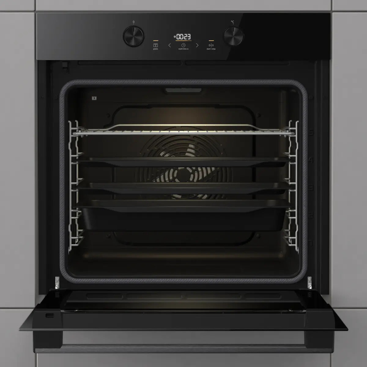 Gorenje G400 BPS6737E04DBG 77 L 3500 W Noir