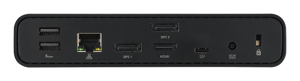 ASUS Triple Display USB-C Dock Duo DC301 Avec fil Noir