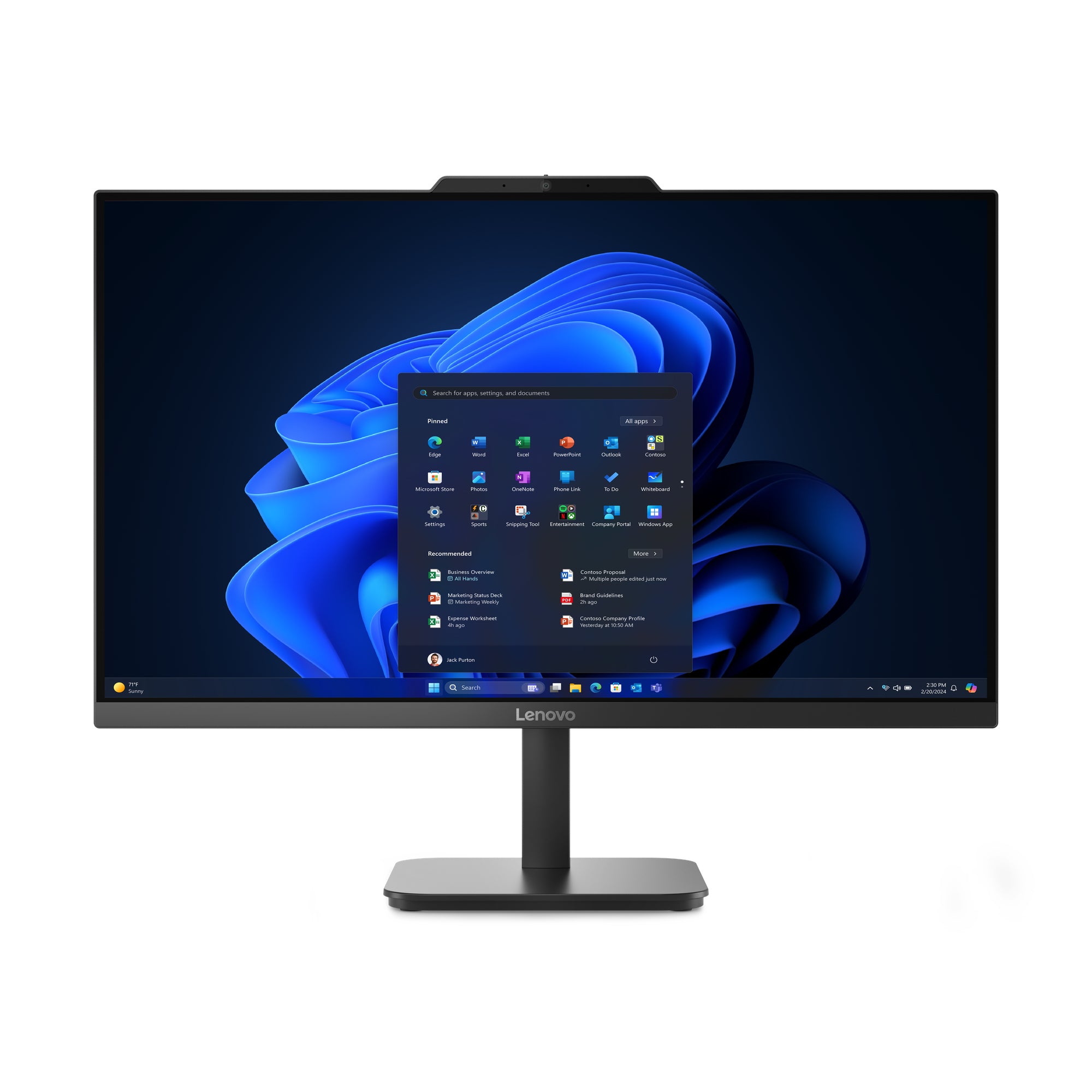 Lenovo V100 Intel® N N100 60,5 cm (23.8") 1920 x 1080 pixels PC All-in-One 16 Go DDR5-SDRAM 512 Go SSD Windows 11 Pro Wi-Fi 6 (802.11ax) Noir