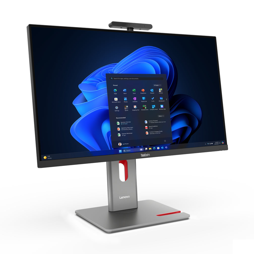 Lenovo ThinkCentre M90a Pro Gen 6 Intel Core Ultra 5 68,6 cm (27") 2560 x 1440 pixels PC All-in-One 32 Go DDR5-SDRAM 512 Go SSD Windows 11 Pro Wi-Fi 6E (802.11ax) Noir