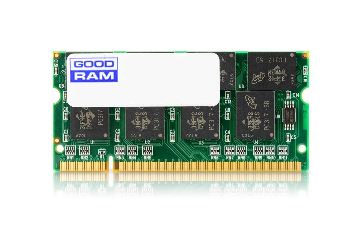 Goodram 2GB DDR2 SO-DIMM module de mémoire 2 Go 1 x 2 Go 200-pin SO-DIMM