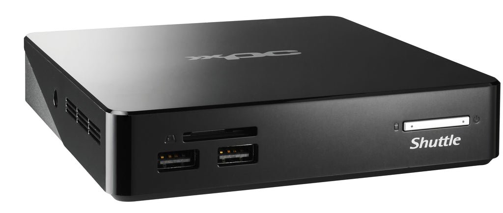 Shuttle XPC nano NS02EV2 PC/poste de travail Rockchip RK3368 2 Go DDR3L-SDRAM 16 Go eMMC Android 8.1 Nettop Mini PC Noir