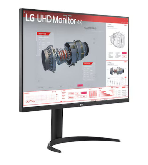 LG 32BR55UK-B Moniteur Docking 32 pouces VA 4K UHD 3840 x 2160 HDMI DisplayPort USB-C