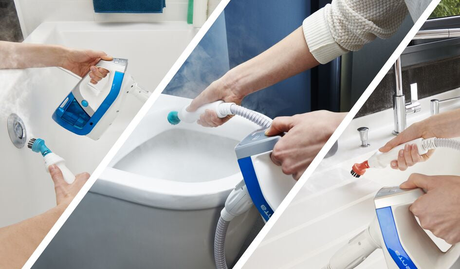 Rowenta RY8544 Blanc, Bleu - vue 7
