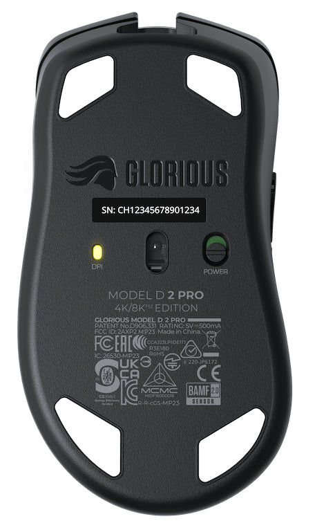 Glorious Gaming Model D 2 PRO Wireless souris Droitier RF sans fil Optique 26000 DPI