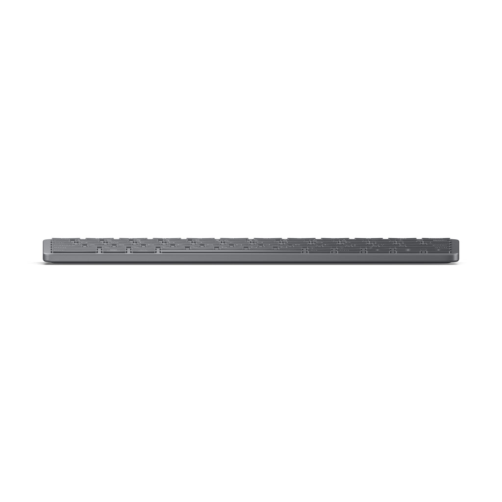 Lenovo ZG38C05820 clavier Universel USB + Bluetooth QWERTY Anglais américain Gris