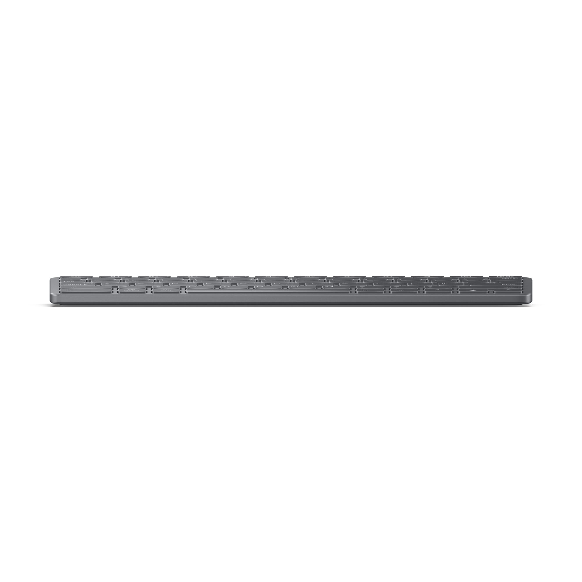 Lenovo ZG38C05820 clavier Universel USB + Bluetooth QWERTY Anglais américain Gris