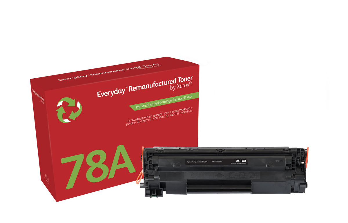 Toner remanufacturé Mono Everyday™ de Xerox compatible avec HP 78A (CE278A), Capacité standard