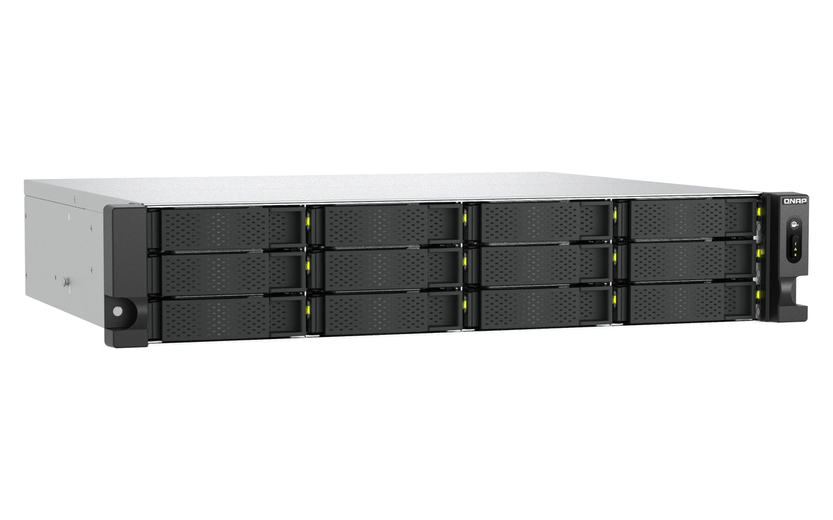 QNAP TS-H1465U-RP Serveur de stockage Rack (2 U) 8 Go DDR5 0 To QNAP QTS Noir