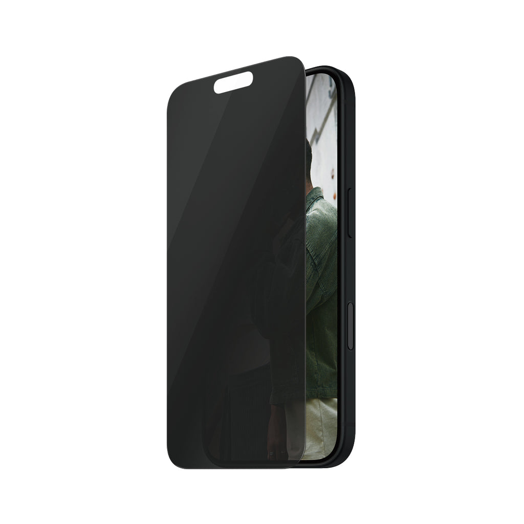 PanzerGlass SAFE. by ® 2-Way Privacy Screen Protector iPhone 16 | 15 | Ultra-Wide Fit Protection d'écran transparent Apple 1 pièce(s)