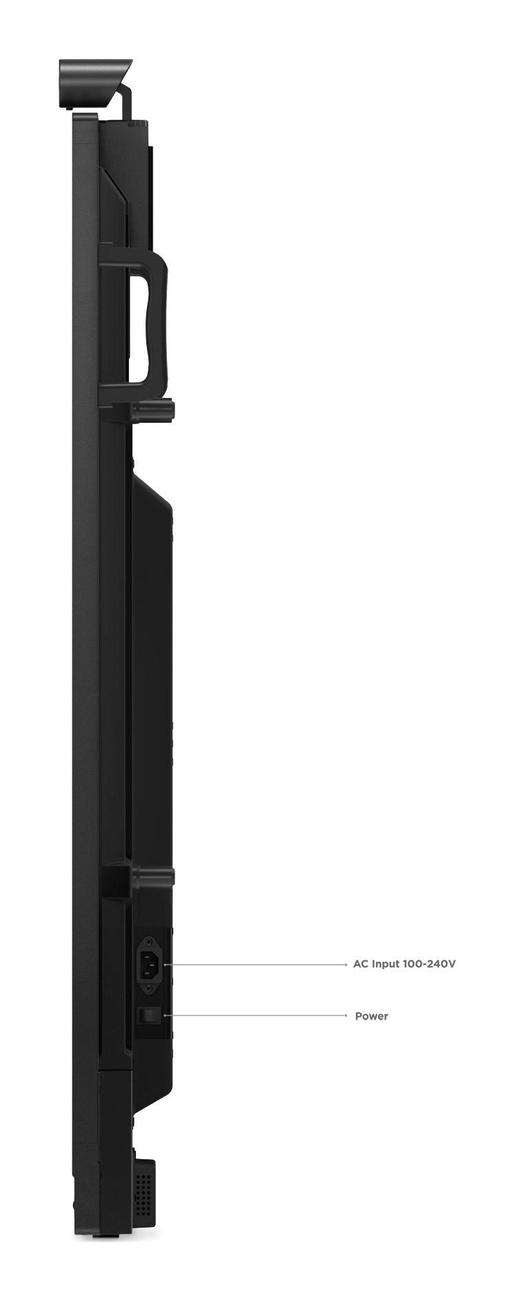 Lenovo ThinkVision T65 Écran Tactile 65" 4K Ultra HD LED Noir
