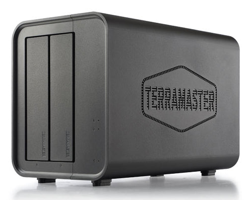 TerraMaster D2-320 boîtier de disques Bureau Noir