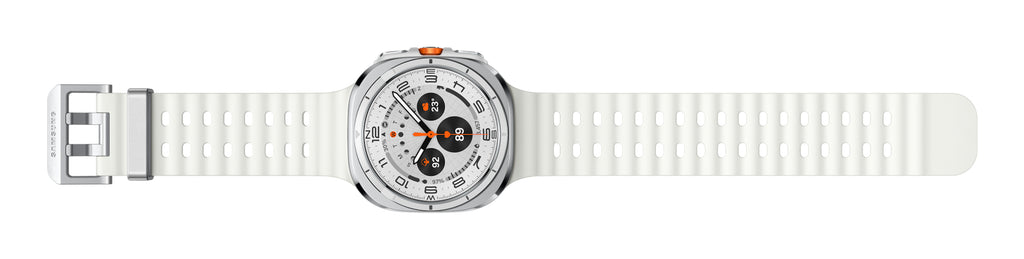 Samsung Galaxy Watch Ultra 3,81 cm (1.5") AMOLED 47 mm Numérique 480 x 480 pixels Écran tactile 4G Blanc Wifi GPS (satellite)