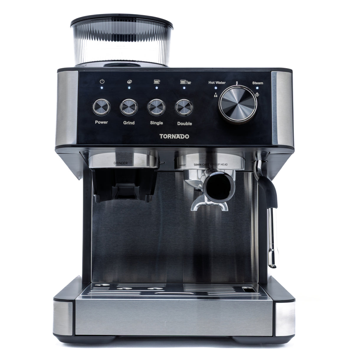 Machine à Expresso Semi-automatique TCM5431-GS, Réservoir 2,3 L, Argent