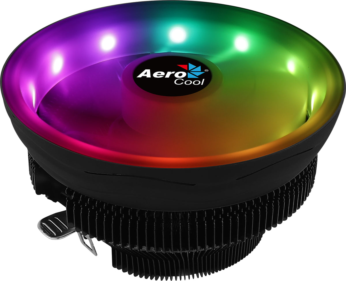 Aerocool Core Plus Refroidisseur de Processeur 13,6 cm, Noir et Blanc