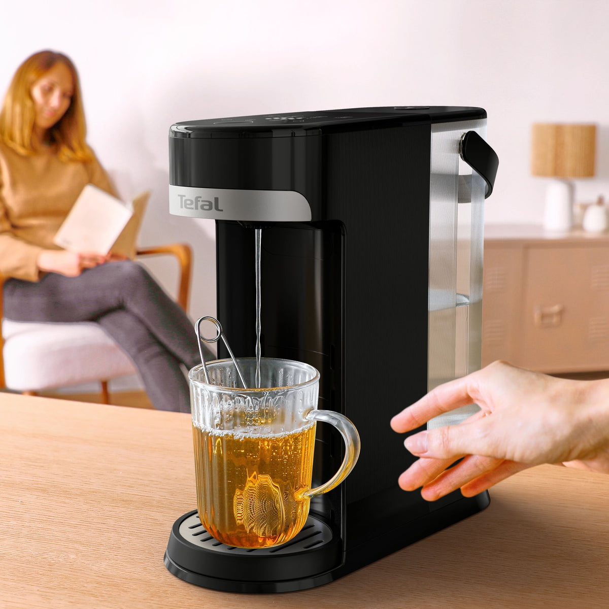 Tefal Instant Hot Water BR3508E0 distributeur d'eau Noir 2 L