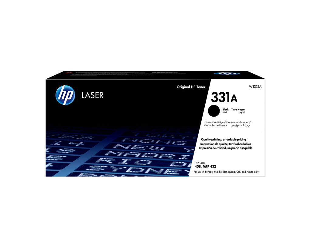 HP Cartouche d'encre laser noire authentique 331A