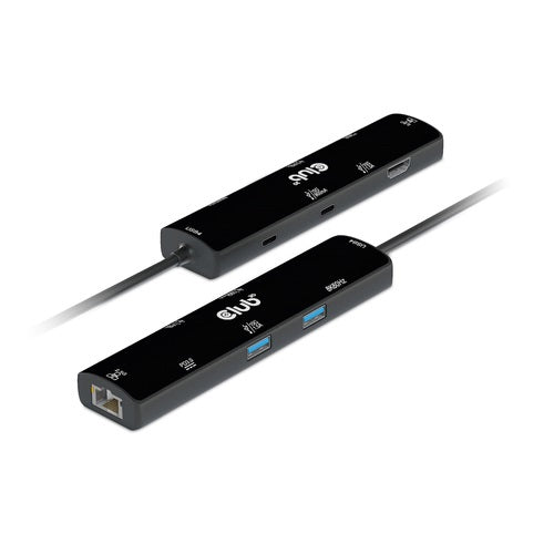 CLUB3D CSV-1599 Station d'accueil USB 3.2 Gen 1 Type-C, Noir