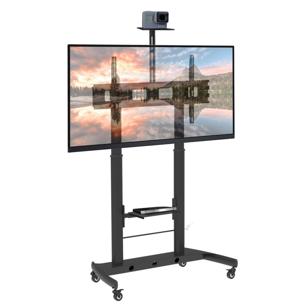 Support TV et Centre de Divertissement ICA-TR45 avec 2 Étagères