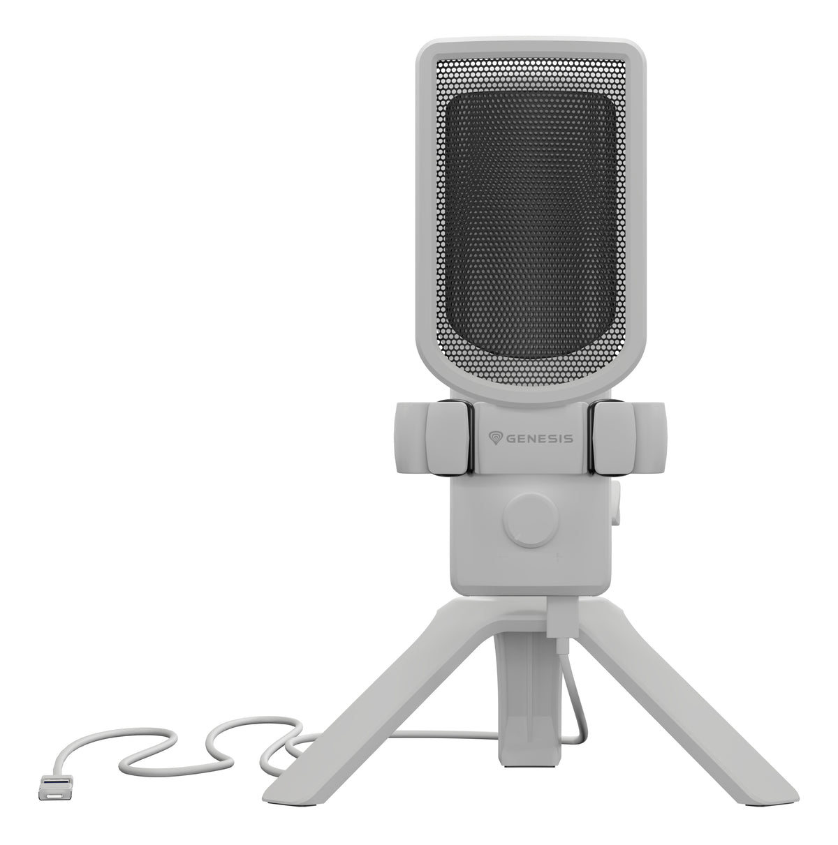 Microphone de Console de Jeu Radium 250, USB, Blanc