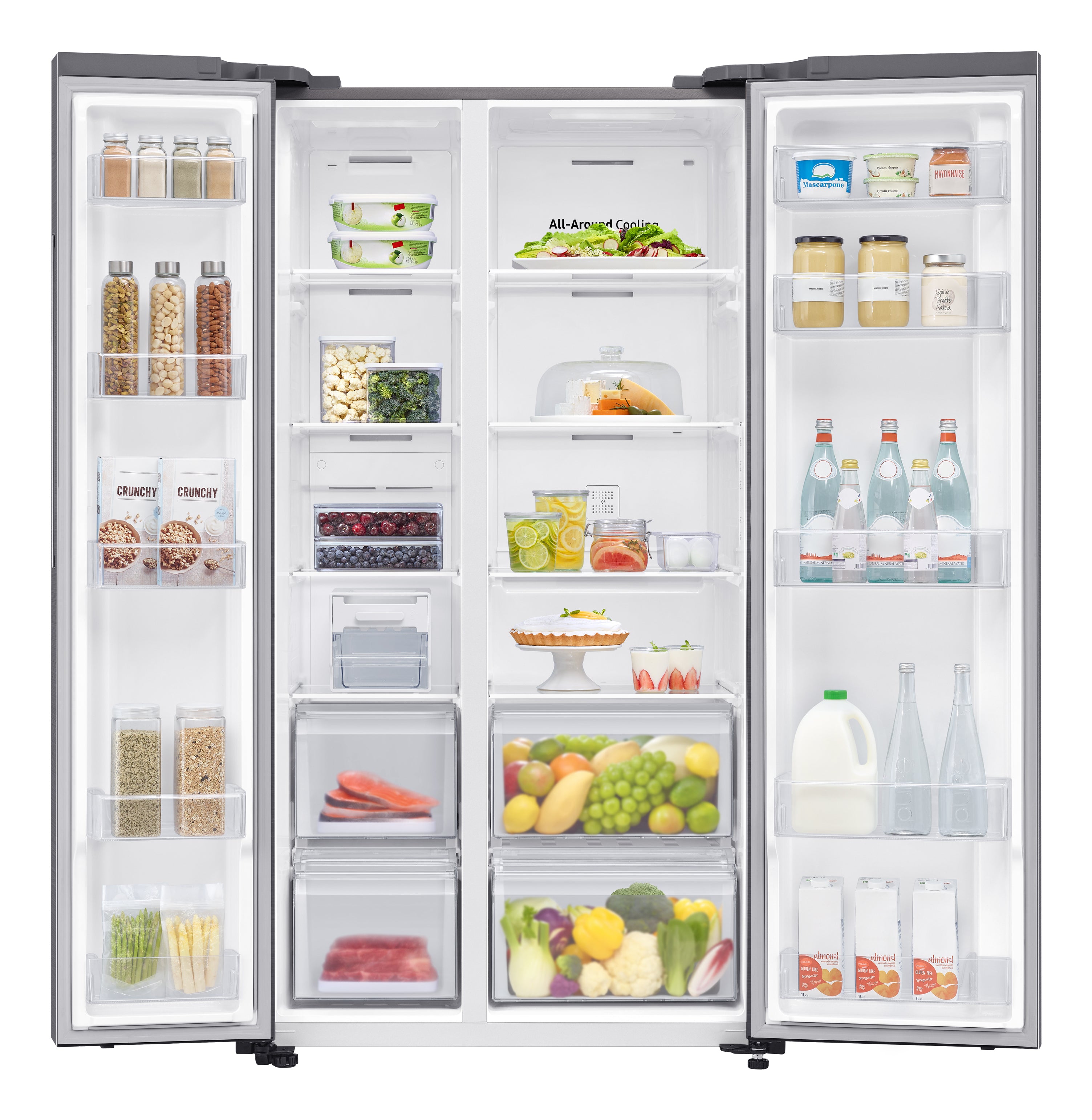 Samsung RS62DG5003S9 frigo américain Pose libre 655 L Acier inoxydable